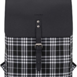 Expatrie Anouk - Damen Rucksack SW Kariert