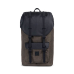 Herschel Little America Canteen Crosshatch Black