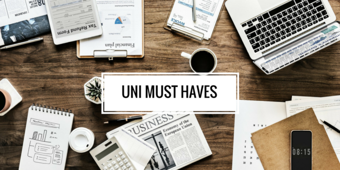 Uni must haves Banner