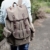BAOSHA CN-01 Vintage Canvas Rucksack - Armee Grün
