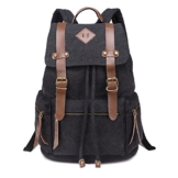 BeautyWill Damen & Herren Vintage Canvas Rucksack