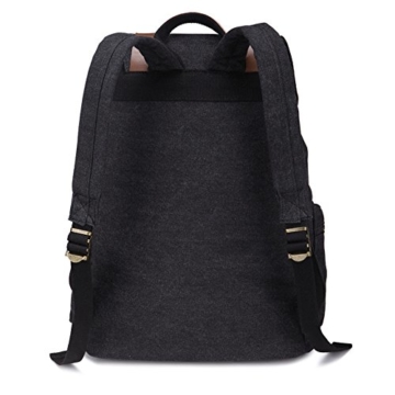 BeautyWill Damen & Herren Vintage Canvas Rucksack