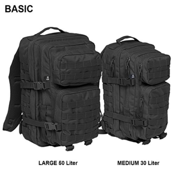 Brandit US Cooper Rucksack schwarz