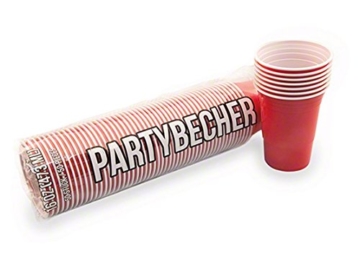 Beer Pong Becher - Rote Partybecher Red Cup