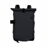 Cai Laptop Rolltop Rucksack Ash Black