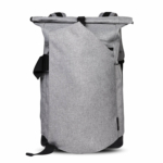 Cai Laptop Rolltop Rucksack Light Grey