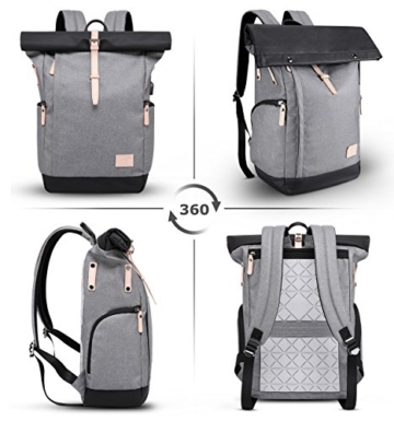  Tocode Laptop Rucksack - Roll Top