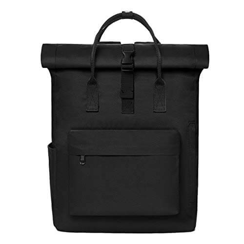 KALIDI Damen Rucksack Kleiner, Einfacher Schöner Rolltop