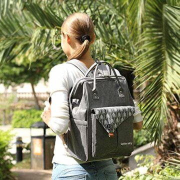 Lekesky Rucksack Damen Super Rucksack Mit Viel Platz