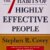 The 7 Habits of Highly Effective People