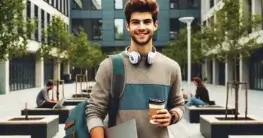 Tasche für Studenten finden